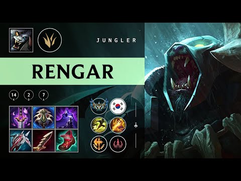 Rengar Jungle vs Wukong - KR Challenger Patch 25.22