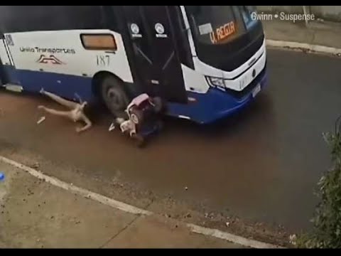 VÍDEO Mãe e filha escaparam da morte em Várzea Grande MT