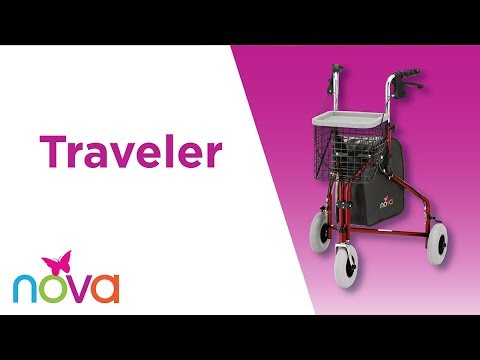 Traveler 3 Wheel Walker - Features and How To Assemble 4900