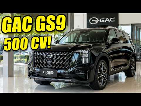 GAC GS9 ULTRA CHEGOU! 500 CV, 114 KM ELÉTRICOS e 6 LUGARES por R$ 379.990!