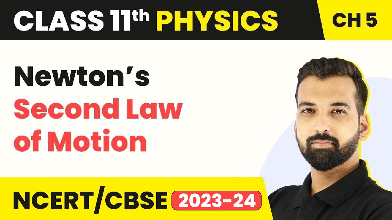 Newton’s Second Law of Motion - Laws of Motion | Class 11 Physics