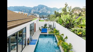 Thai-Bali Style Four Bedroom Pool Villa for Sale Near Ao Nang Beach