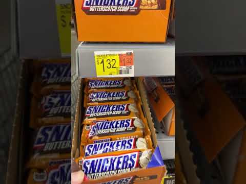 Found the Snickers Butterscotch Scoop!!! at Walmart!!!