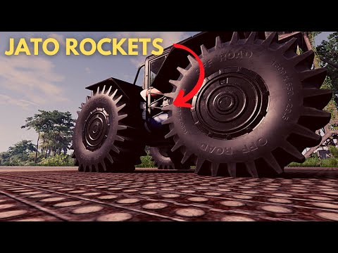 STRAPPING ROCKETS TO A SHERP IN BEAMNG DRIVE - WAIT WHAT?