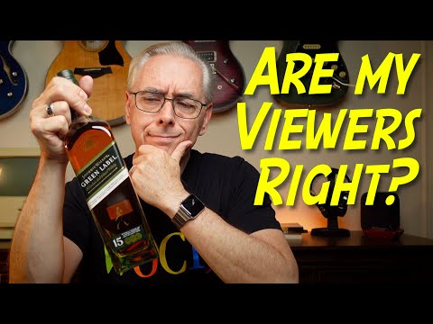 Johnnie Walker Green Label Blended Malt Scotch Whisky Tasting/Review