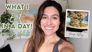 What I Eat In A Day + Life Update: Surgery, Work, Gluten, and Small Business