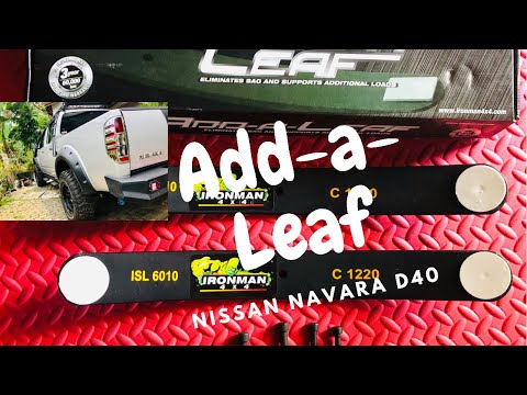 Install Ironman Add-a-Leaf in Nissan Navara D40