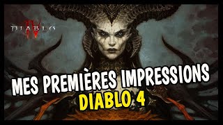 MES PREMIÈRES IMPRESSIONS SUR DIABLO 4 ! 🔥🔥