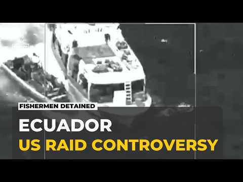 US detains Ecuador boat crew: Families deny their relatives are drug traffickers