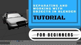 How To Separate Objects In Blender How To Separate Objects In Blender
