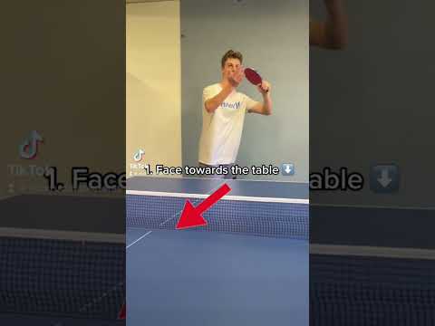Reverse Tomahawk Serve Tutorial 😮🏓 Can you do it? 👀 #pingpong #tabletennis #serve #tutorial