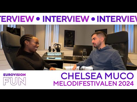 Interview with Chelsea Muco from Melodifestivalen 2024 | Eurovisionfun