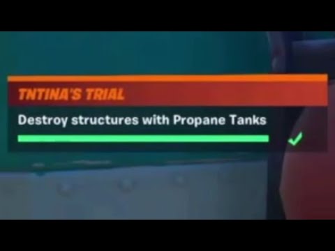 Destroy structures with propane tanks