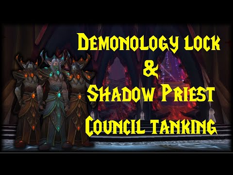 How to tank Blood Prince Council Keleseth as a Demonology Warlock & Shadow Priest in ICC - WOTLK