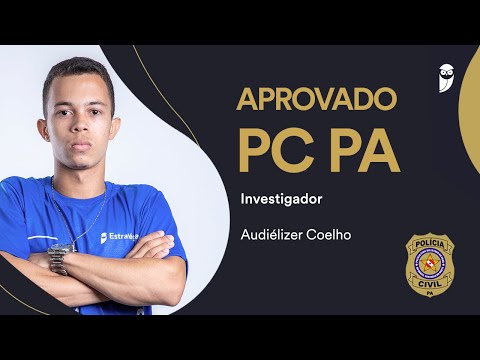 O feirante Audiélizer focou na PCPA desde o início dos estudos em 2017 e comemora a aprovação