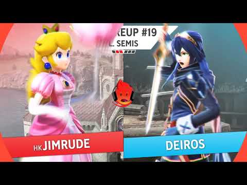 JimRude (Peach) vs Deiros (Lucina) - PK Fireup #19 Losers Semi Finals