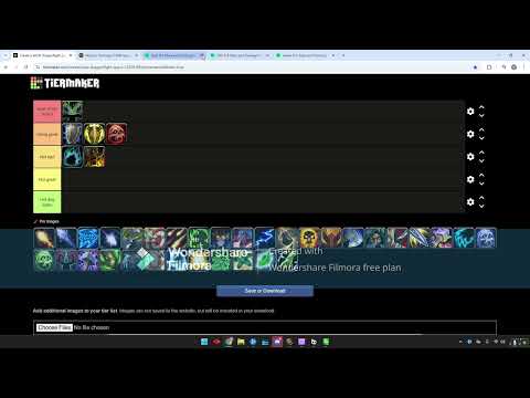 Official S2 Tier list