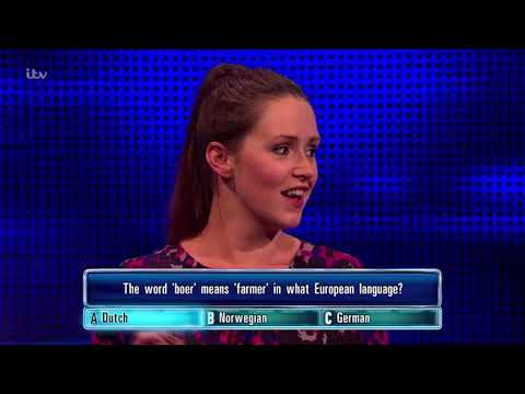 Louise Gets Her Boer Question Right | The Chase