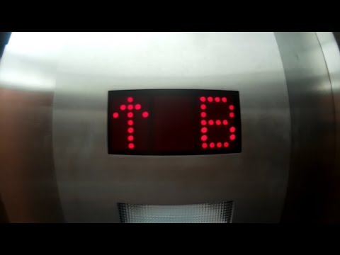 ThyssenKrupp hydraulic service elevator at the Courtyard Marriott Anchorage Square, SF