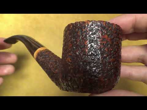 Pipa Ser Jacopo (R1) A rusticata - MAXIMA - Bent Pot - SJ273