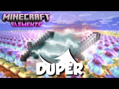 WE CAN DUPLICATE ALL ITEMS!  NEW ILLEGAL OP ITEM - MINECRAFT ELEMENTS #28