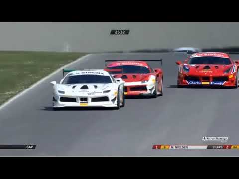 Ferrari Challenge Europe (Trofeo Pirelli) 2018. Race 2 Mugello Circuit. Full Race