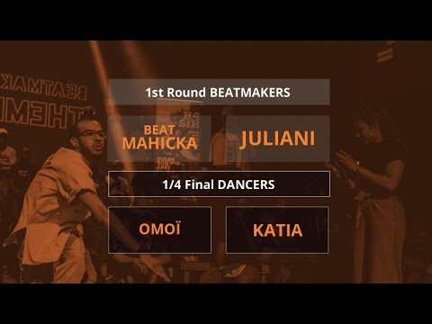 Beatdance Contest 2017 - 1/4 final Battle - (Omoï vs Katia - Beat Mahicka vs Juliani)