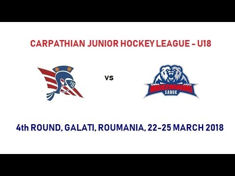 CJHL, 4th round, Galati, Romania, Gladiators Dunarea Galati - STS UKS Niedzwiadki MOSiR Sanok
