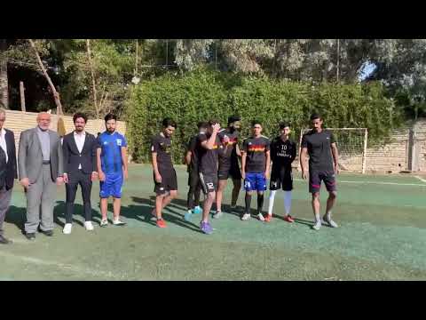 قسم النشاطات الطلابية يفتتح بطولة الجامعة بخماسي كرة القدم برعاية رئيس الجامعة الدكتور حميد النجدي