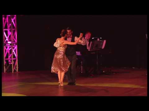  a  dance  to  a  milonga  at  White Nights tango festival  in  2017