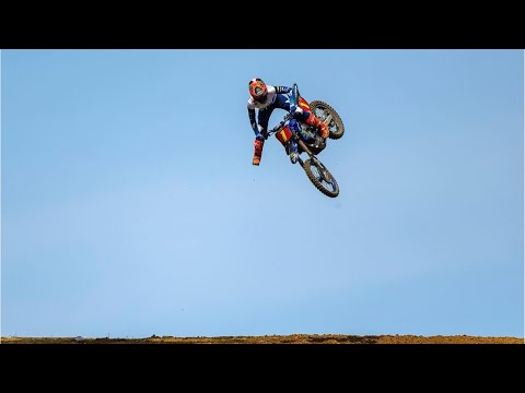 Watch as Haiden Deegan throws huge whips over big jumps at Ironman Raceway