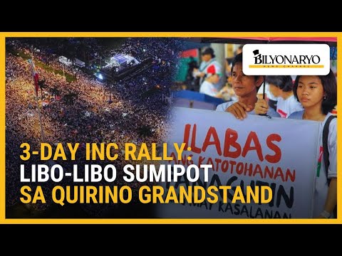 Libo-libong dumalo sa Iglesia ni Cristo rally sa Quirino Grandstand | Agenda Weekend