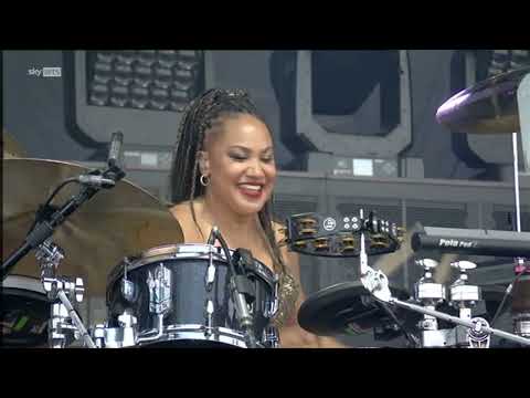 Simple Minds - Cherisse Osei Drum Solo Isle of Wight Festival 2024