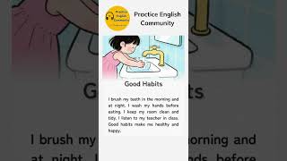 English Listening Practice – Good Habits | Short English Story with Subtitles