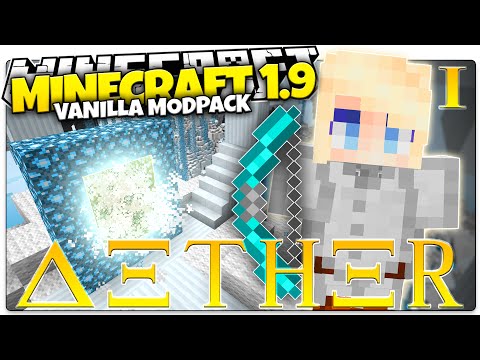 Minecraft 1.9 | AETHER | A Whole New Dimension... (Minecraft Custom Command Mod Pack)