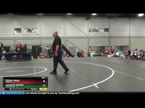 105 Lbs Round 1 (8 Team) - Tessa Urias, Texas Vs Kamryn Mason, Washington Eb57