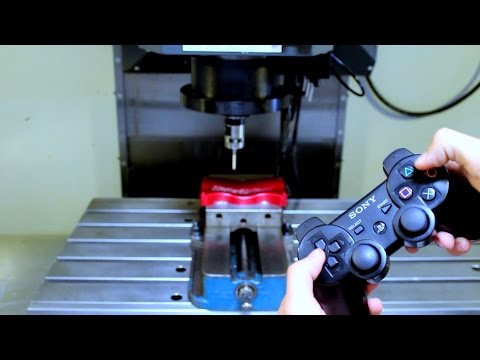 Wirelessly Controlling a Haas CNC with a Game Controller