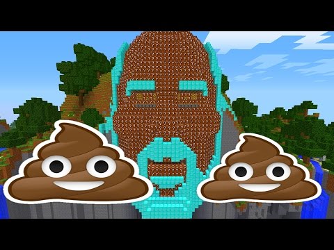 POOP Lucky Blocks Mod Temple of Notch (Modded Challenge) | JeromeASF