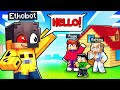 Ethobot Visits Minecraft Block City!