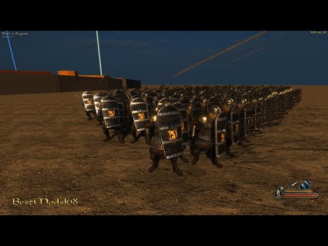 Roman Shield Wall vs Arrow Volley [Bannerlord]