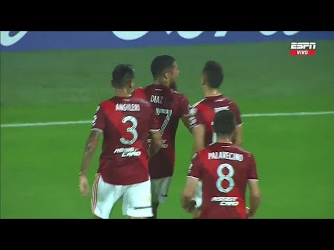 Gol de  Paulo Díaz a Junior - River Plate 1 Junior 1 - Fecha 4 - Copa Libertadores 2021