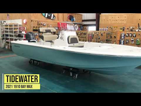 2021 Tidewater 1910 Bay Max - Truly Affordable With All The Features - This Boat Sells Out Fast