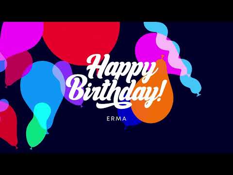 Happy Birthday Erma