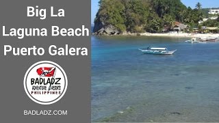 preview picture of video 'Big LaLaguna Beach, Sabang, Puerto Galera, Oriental Mindoro, Philippines'
