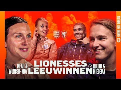 Leeuwinnen vs. Lionesses quiz! 🦁⚔️🦁 | ROORD & MIEDEMA X MEAD & WUBBEN-MOY 🇳🇱🏴󠁧󠁢󠁥󠁮󠁧󠁿