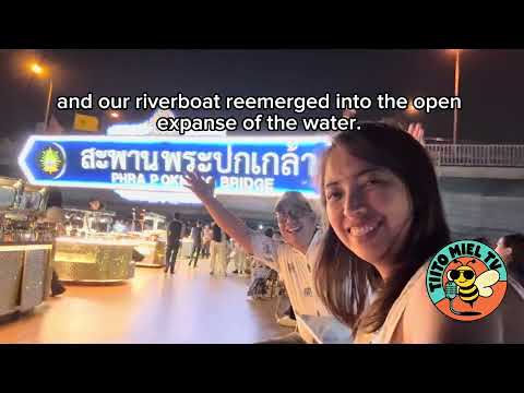 Thrilling Underbridge Challenge: #HighTide Adventure on Bangkok's River | Un4gettable #NightCruise!