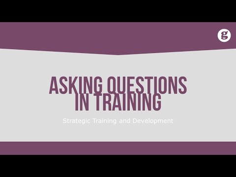 Training and the Internal Environment