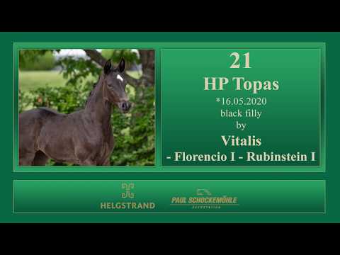 21 HP Topas by Vitalis - Florencio I - Rubinstein I
