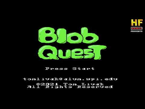Blob Quest. NES [No Damage Walkthrough] - Famicom | Nintendo | Family Computer | Hyundai Comboy Game