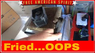 Real Test Growatt SPF 5000 ES inverter powers my 30 amp RV trailer 5000kw off grid solar homestead